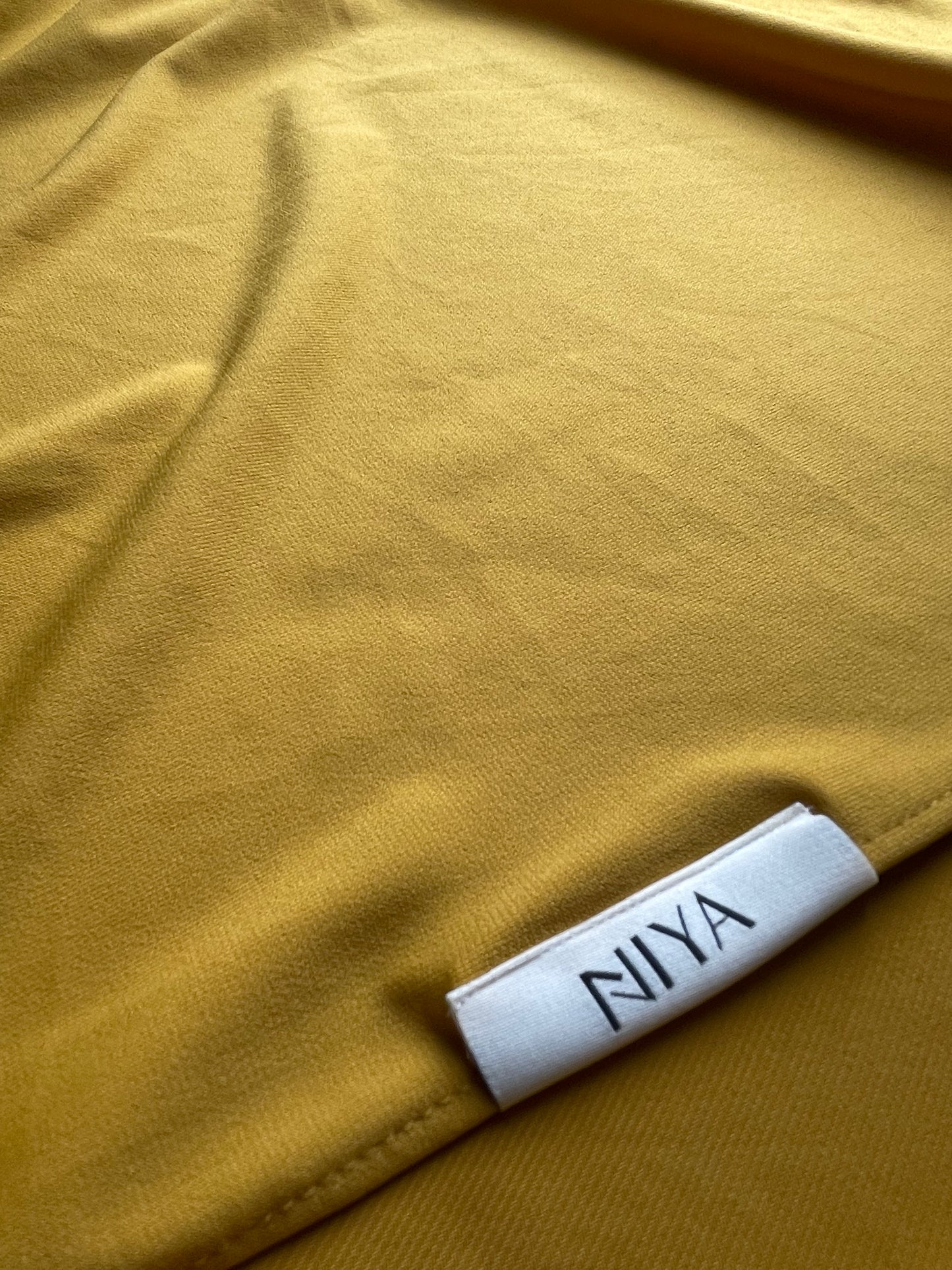 NIYA Jersey Premium voile enfilable - Moutarde