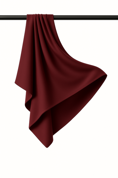 NIYA Jersey Liquide - Bordeaux intense