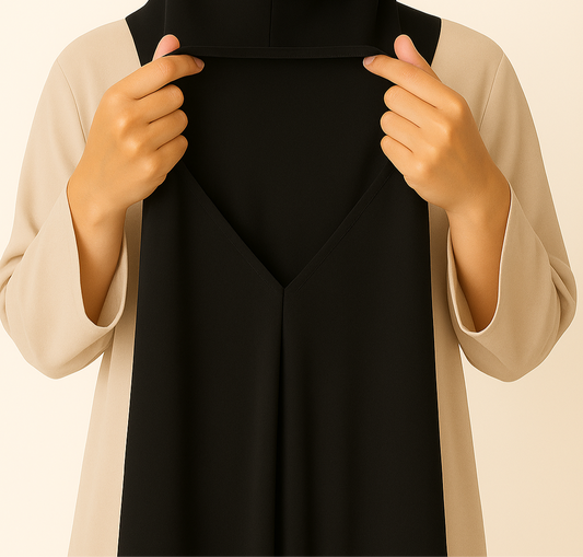 NIYA Jersey Premium voile Enfilable  - Noir