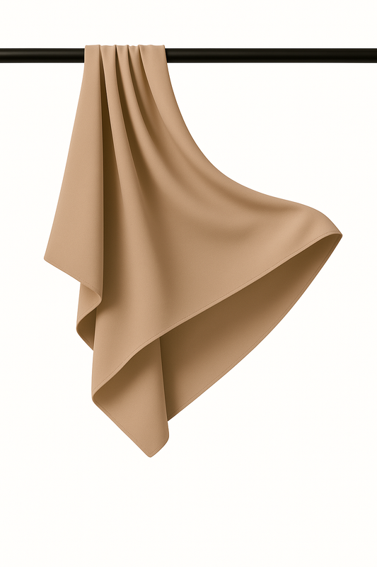 NIYA Jersey Liquide  - Taupe Élégant