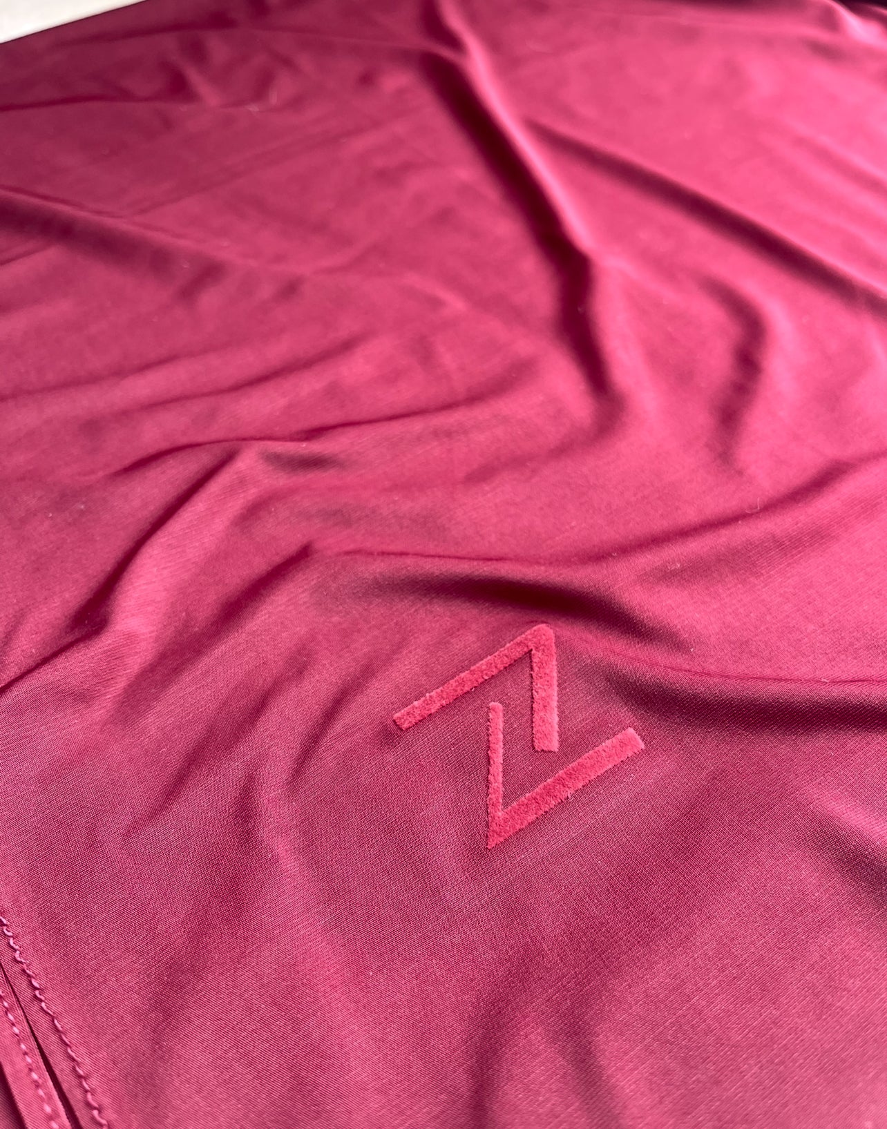 NIYA Jersey Liquide - Bordeaux intense