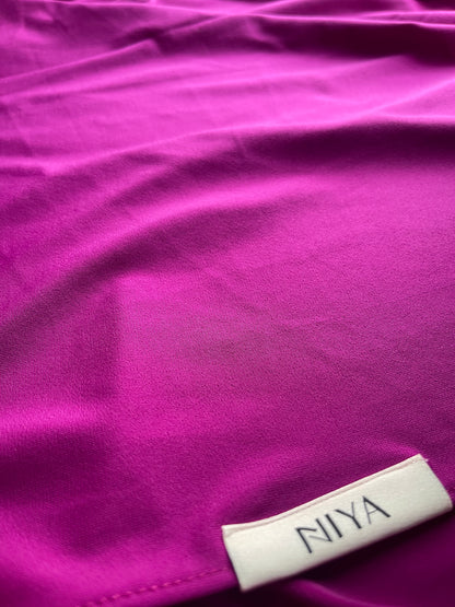 NIYA Jersey Premium voile Enfilable  - Fuchsia Intense