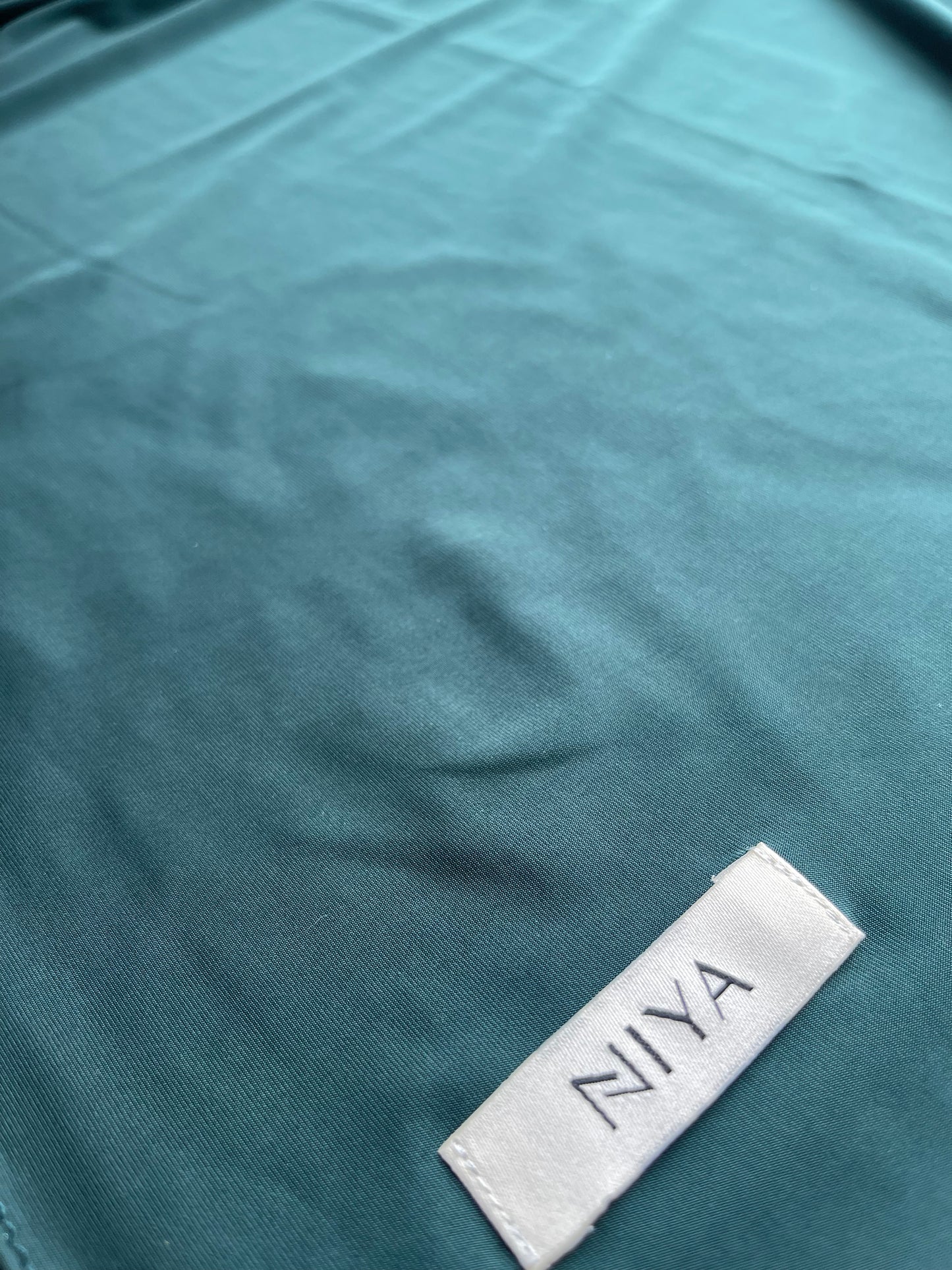 NIYA Jersey Liquide - Vert Émeraude